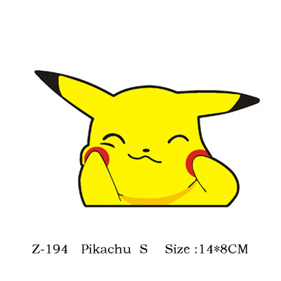 Stickers Pokémon Pikachu pour voitures