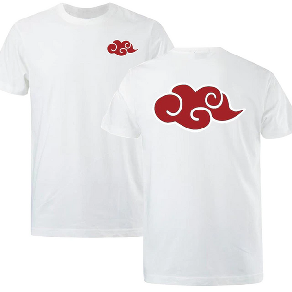 T-shirts Akatsuki avec le symbole de l’organisation