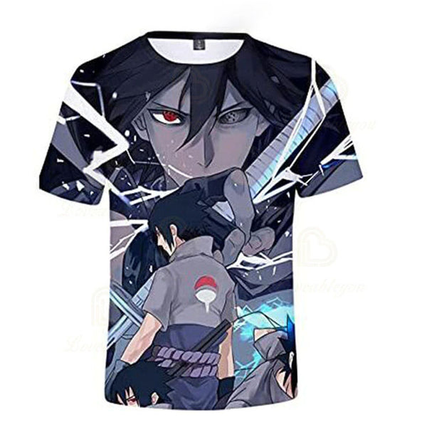 T-shirts Sasuke Uchiwa au style fun