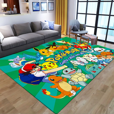 Tapis Pokémon de chambre d’enfants pour déco chaleureuse