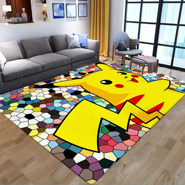 Tapis Pokémon de chambre d’enfants pour déco chaleureuse
