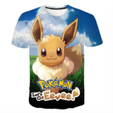 T-shirts Pokémon au style fun