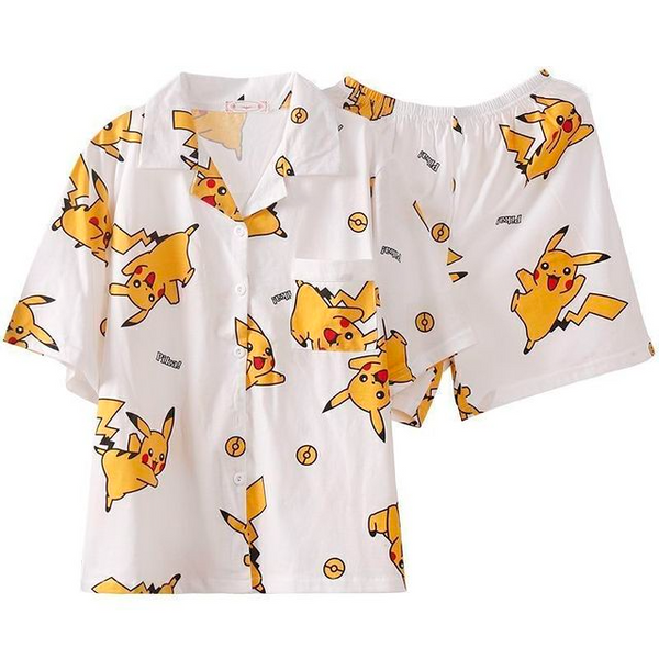 Pyjama Pokémon Sacha et Pikachu