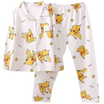 Pyjama Pokémon Sacha et Pikachu