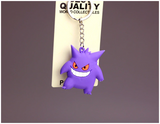 Porte-clés Pokémon avec créatures en PVC