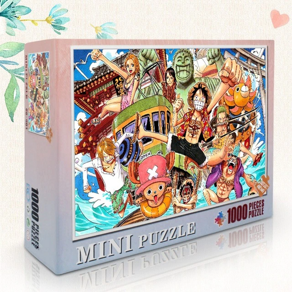 Mini puzzles One Piece avec 1000 pièces
