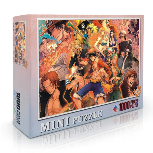 Mini puzzles One Piece avec 1000 pièces