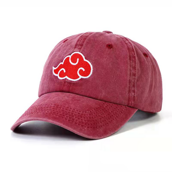 Casquettes En Coton Délavé Akatsuki