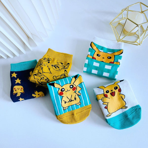 Chaussettes Mignonnes Pokémon Pour Enfants