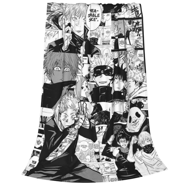 Couverture manga Jujutsu Kaisen avec tous les personnages