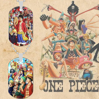 Colliers En Acier Imprimé One Piece