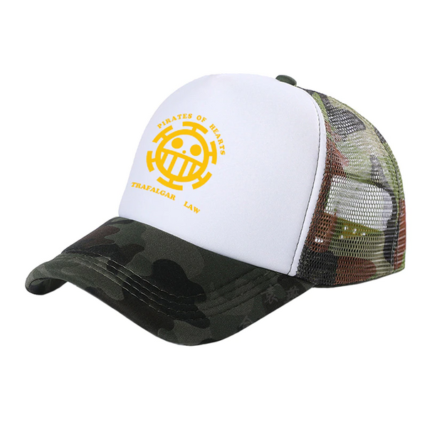 Casquettes trucker One Piece Trafalgar Law