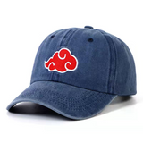 Casquettes En Coton Délavé Akatsuki