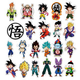 Packs de 10 et 50 stickers Dragon Ball intégrale