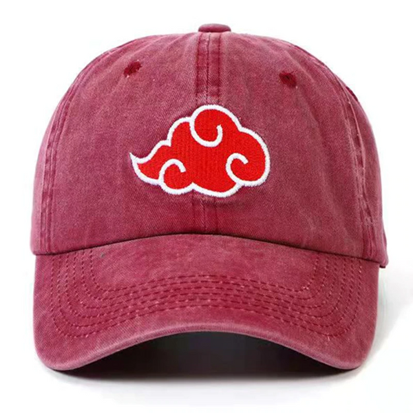 Casquettes En Coton Délavé Akatsuki