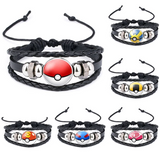 Bracelets En Cuir Pokémon
