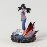 Figurine Hinata Hyûga sur support avec accessoires
