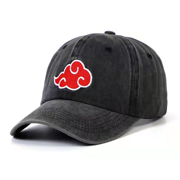 Casquettes En Coton Délavé Akatsuki