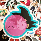Packs de 10 et 50 stickers Dragon Ball intégrale