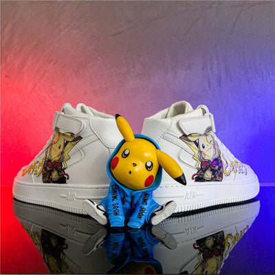 Chaussures Blanches Pokémon Pikachu