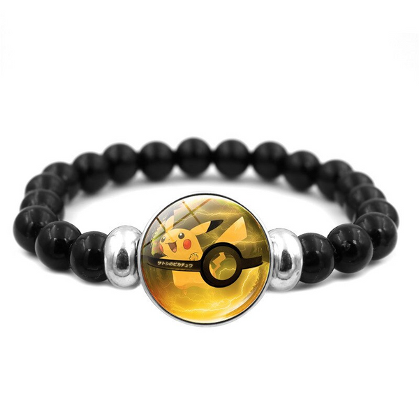 Bracelets à Perles Noirs Pokémon