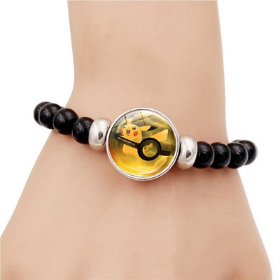 Bracelets à Perles Noirs Pokémon