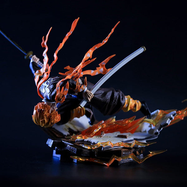 Figurine Demon Slayer Agatsuma Zenitsu LED