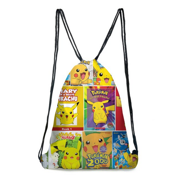 Sacs à dos Pikachu pour enfants et adolescents