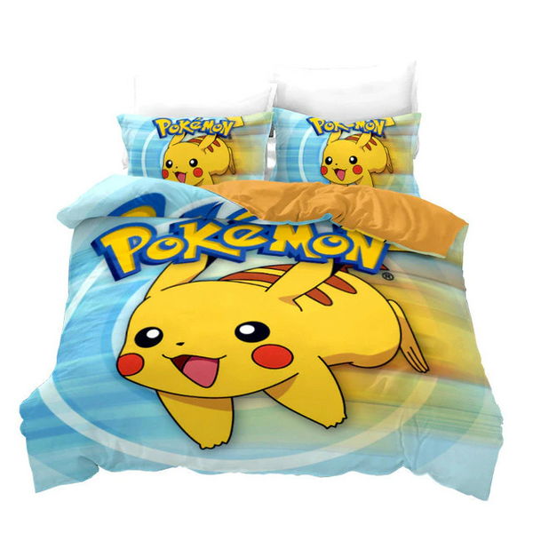 Housses de couette Pokémon imprimées 3D