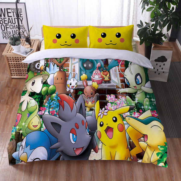 Housses de couette Pokémon pour les chambres d’enfants