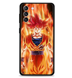 Coques Goku en silicone flexible pour Samsung Galaxy