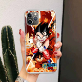 Coques Dragon Ball transparentes pour iPhone