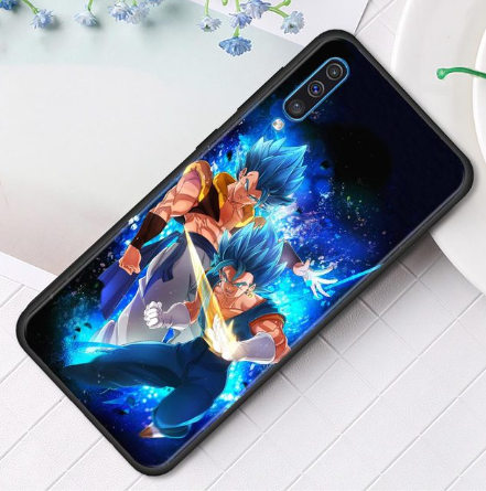 Coques Dragon Ball en silicone imprimé all-over pour Samsung
