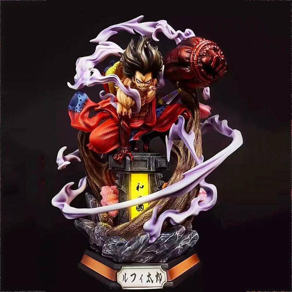 Figurine One Piece Monkey D. Luffy Snakeman - 38cm - Mangahako