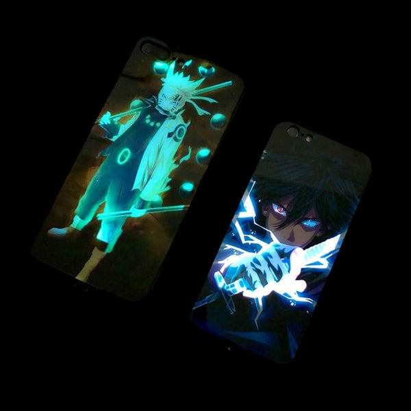Coque iPhone Lumineuse Naruto Sasuke Uchiwa Chidori