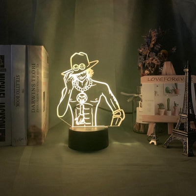 Lampe LED One Piece Portgas D. Ace