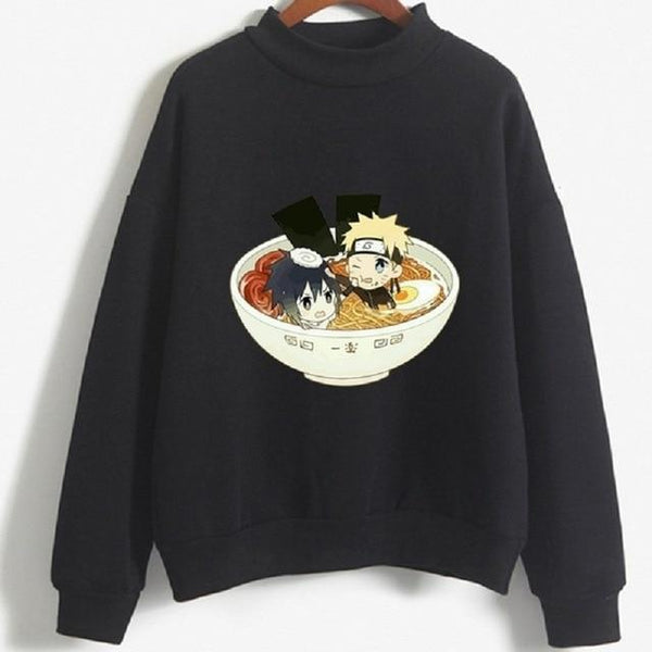 Sweatshirt Naruto Uzumaki Sasuke Uchiha Ramen