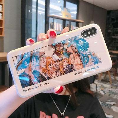 Coque iPhone One Piece The Straw Hat Pirates