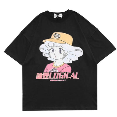 T-Shirt Manga Senpai Streetwear Logical