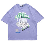 T-Shirt Manga Senpai Streetwear Black Air
