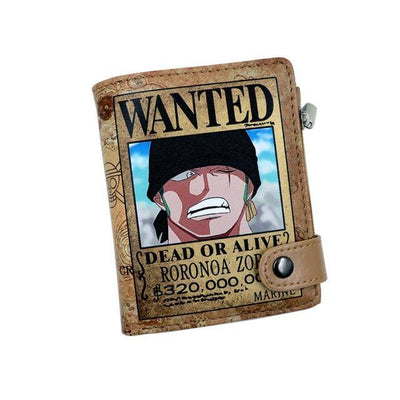 Portefeuille One Piece Wanted Roronoa Zoro