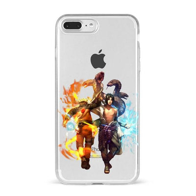 Coque iPhone Naruto & Sasuke Ver.2