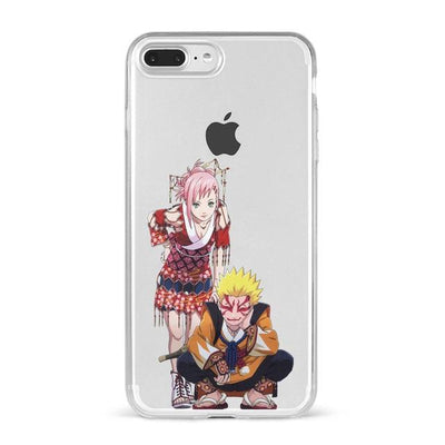 Coque iPhone Naruto & Sakura
