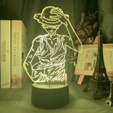 Lampe LED One Piece Monkey D. Luffy