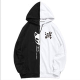 Hoodie Imprimé Demon Slayer BiColor