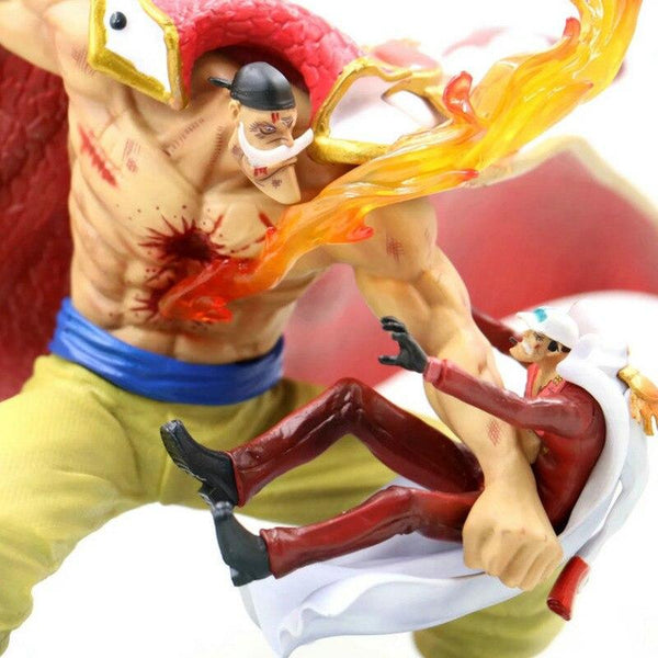 Figurine One Piece Barbe Blanche vs Akainu
