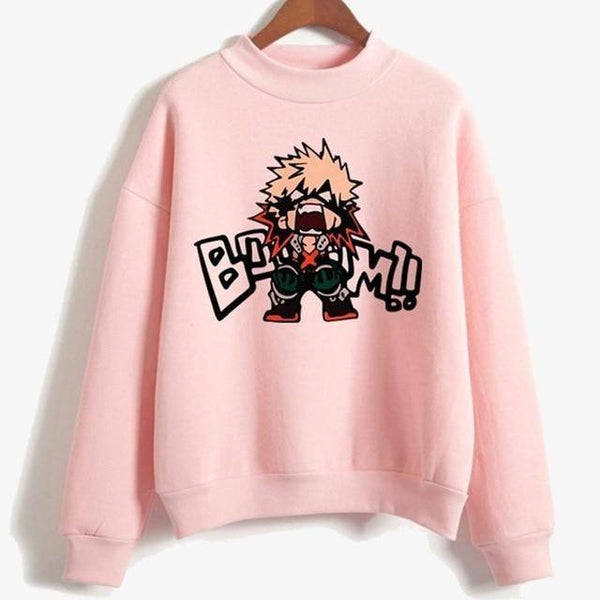 Sweatshirt My Hero Academia Katsuki Bakugo Boom - Mangahako