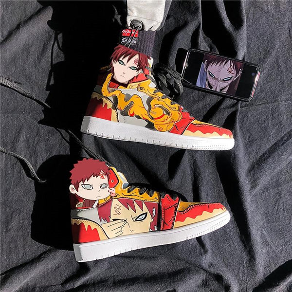 Sneakers Naruto Gaara Red High