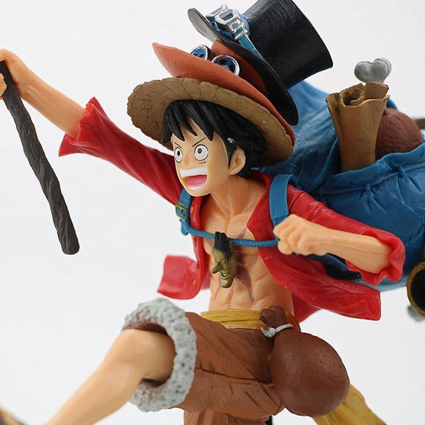 Figurine One Piece Luffy, Ace & Sabo