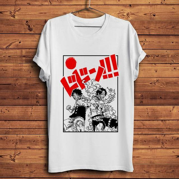 T-Shirt One Piece Ace & Luffy - Mangahako